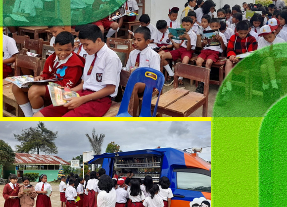 Perpustakaan Keliling di SD Negeri 173559 Sintong Marnipi