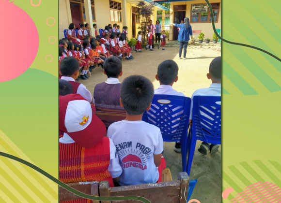 Perpustakaan Keliling di SD Negeri 173561 Haunatas Kec. Laguboti