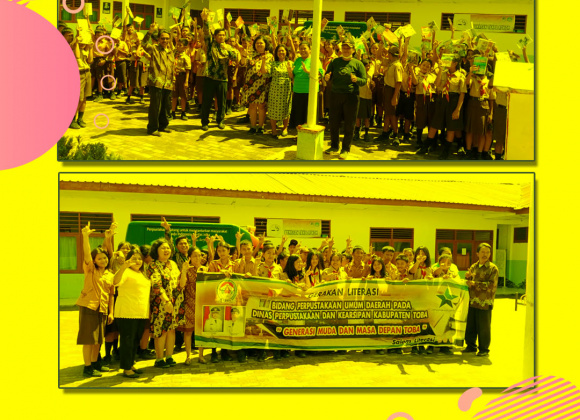 Perpustakaan Keliling di SMP Negeri 2 Porsea