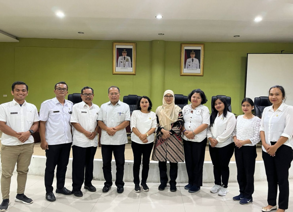 Dinas Perpustakaan dan Kearsipan Kabupaten Toba Mengikuti Pelaksanaan Kegiatan Akreditasi Perpustakaan dari Perpustakaan Nasional RI