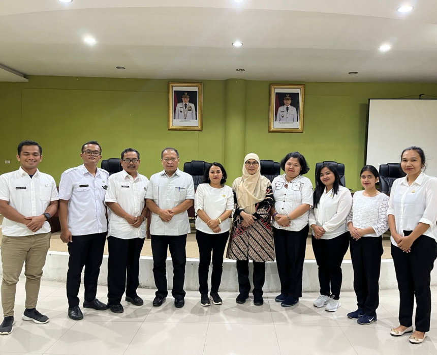 Dinas Perpustakaan dan Kearsipan Kabupaten Toba Mengikuti Pelaksanaan Kegiatan Akreditasi Perpustakaan dari Perpustakaan Nasional RI