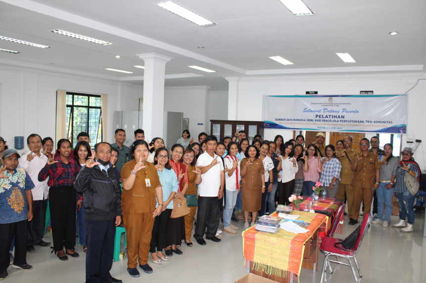 Pelatihan Sumber Daya Manusia (SDM) Bagi Pengelola Perpustakaan, TBM/Komunitas