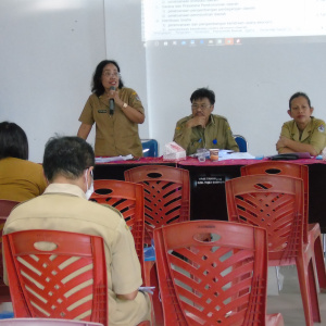 Rapat Penyusunan Rancangan Peraturan Bupati Toba tentang jadwal Retensi Arsip Fasilitatif dan Substantif di Lingkungan Pemerintah Kabupaten Toba Tahun Anggaran 2023 di Bidang Kearsipan Daerah Kabupaten Toba