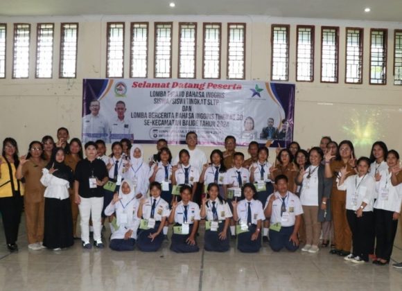 Lomba Pidato Bahasa Inggris Siswa/ Siswi Tingkat SLTP dan Lomba Bercerita Bahasa Inggris Tingkat SD Se-Kecamatan Balige Tahun 2024