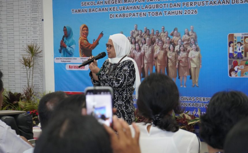 Sosialisasi dan Advokasi Akreditasi Perpustakaan Tingkat SMP Sederajat Negeri Maupun Swasta, Perpustakaan Kelurahan dan Perpustakaan Desa se-Kabupaten Toba Tahun 2026 Sosialisasi dan Advokasi Akreditasi Perpustakaan Tingkat SMP Sederajat Negeri Maupun Swasta, Perpustakaan Kelurahan dan Perpustakaan Desa se-Kabupaten Toba Tahun 2026